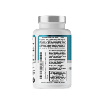 Dental ORAL PROBIOTICS Formulation for Kids, With BLIS K12 & M18