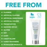Dentist Formulated Fluoride Free Remineralizing Toothpaste with Nano Hydroxyapatite for Enamel Repair and Sensitive Teeth Wintermint Flavor