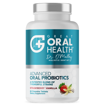 Dental Oral Probiotics with BLIS K12 & M18 – STRAWBERRY/VANILLA Flavor