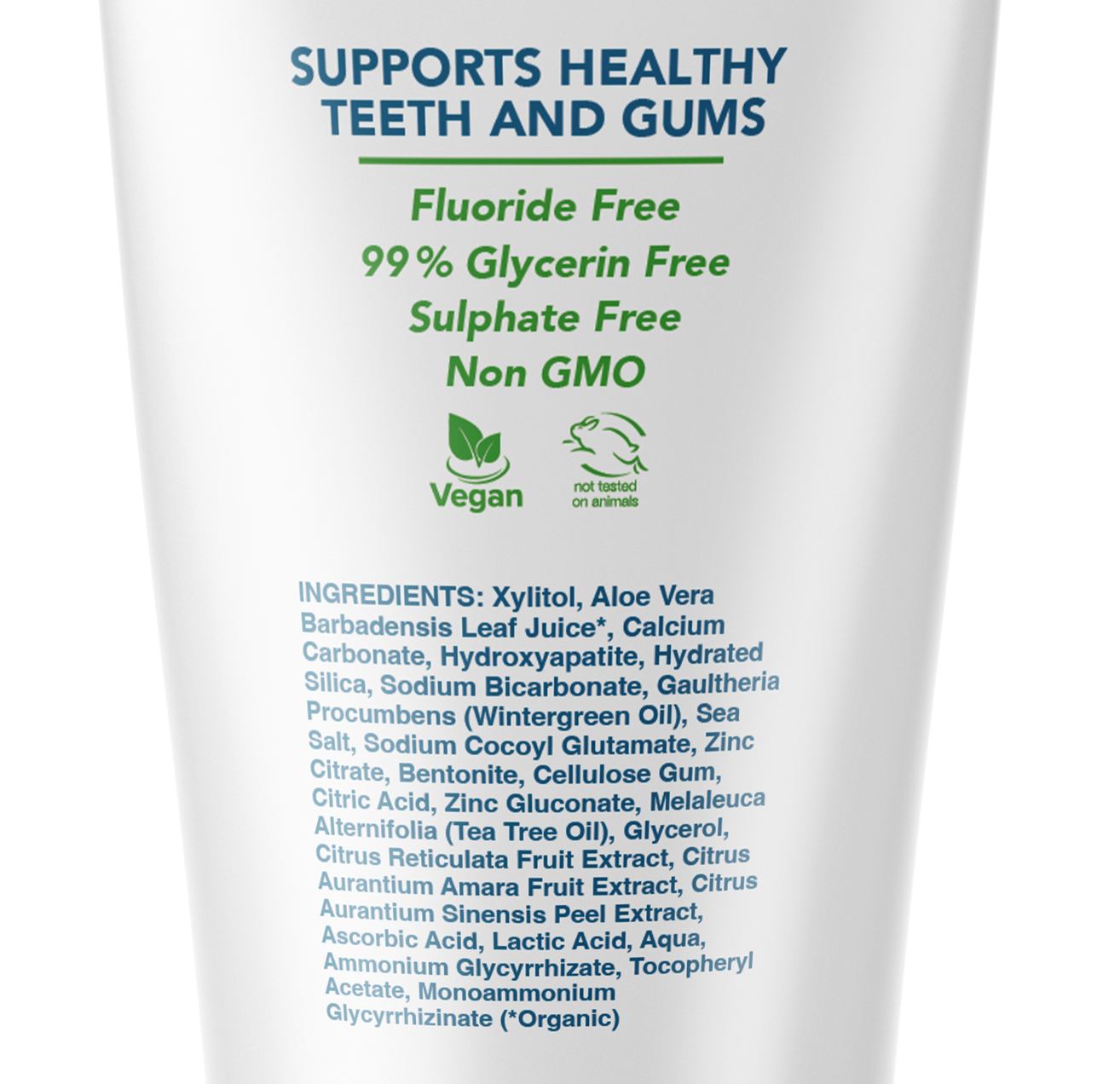 Dentist Formulated Fluoride Free Remineralizing Toothpaste with Nano H ...