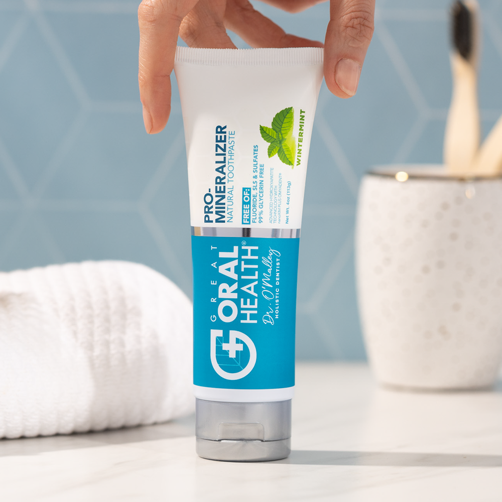 Dentist Formulated Fluoride Free Remineralizing Toothpaste with Nano H ...