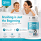 Kids Dental Oral Probiotics with BLIS K12 & M18 – 7 Strains, 3 Billion CFU (Strawberry-Vanilla Flavor)