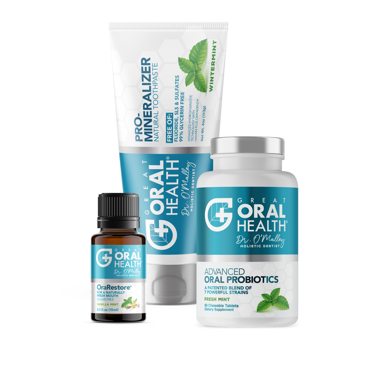 The Top Trio for Oral Hygiene & Healthy Gums Oral Probiotics, Reminer