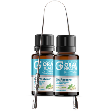 Get 2 of our Oral Care Essential Oil Bottles & Get a Free Tongue Scraper