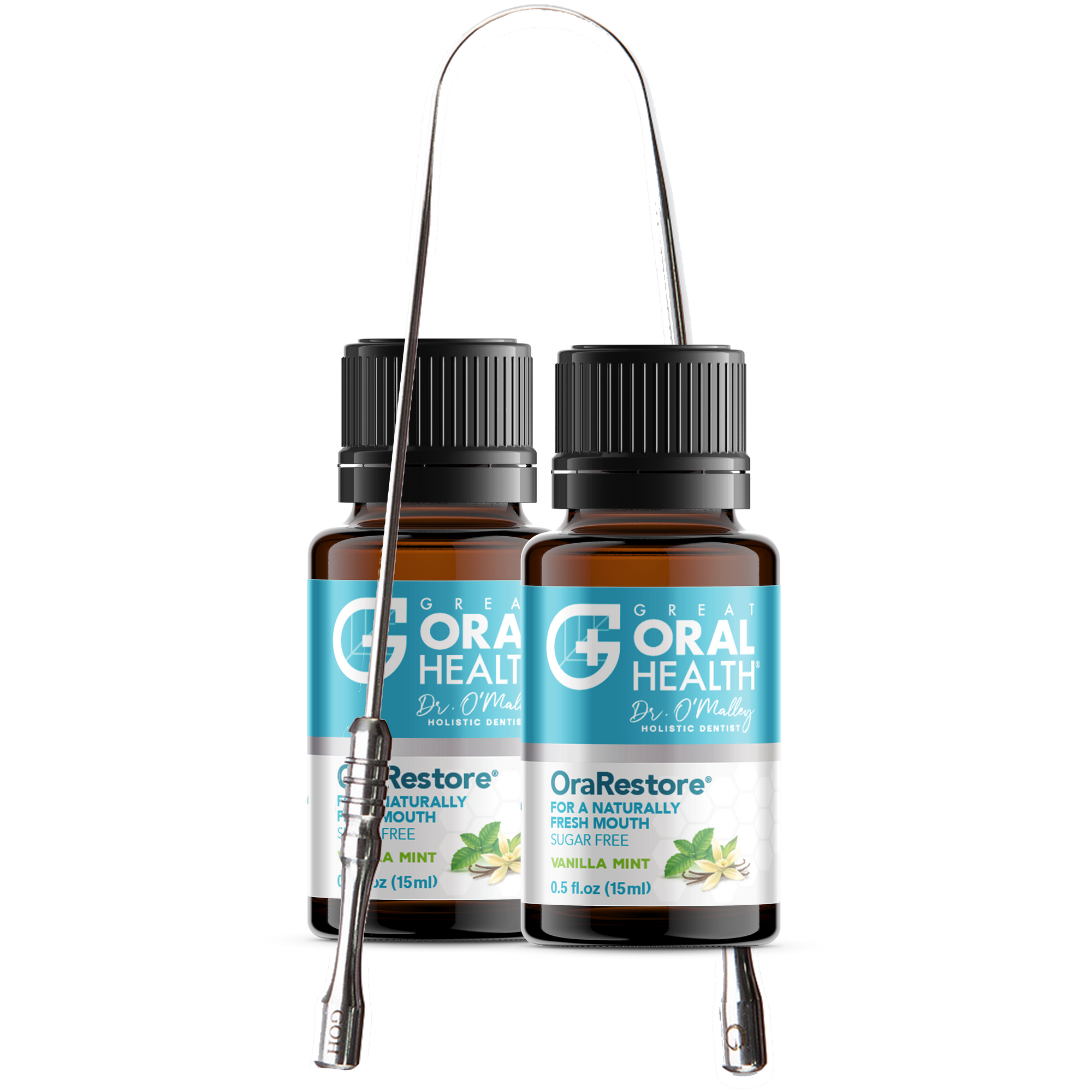 Get 2 of our Oral Care Essential Oil Bottles & Get a Free Tongue Scraper